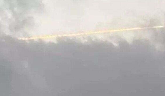 عکس سقوط هولناک شهابسنگ نیم تُنی در تگزاس