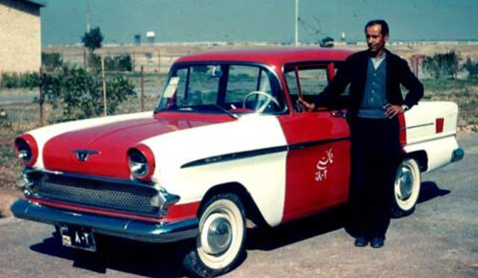 تاکسی‌های تهران قدیم این شکلی بود