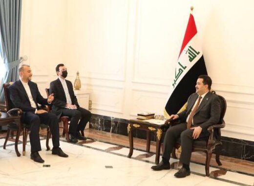 دیدار امیرعبداللهیان با نخستوزیر عراق دیدار امیرعبداللهیان با نخستوزیر عراق