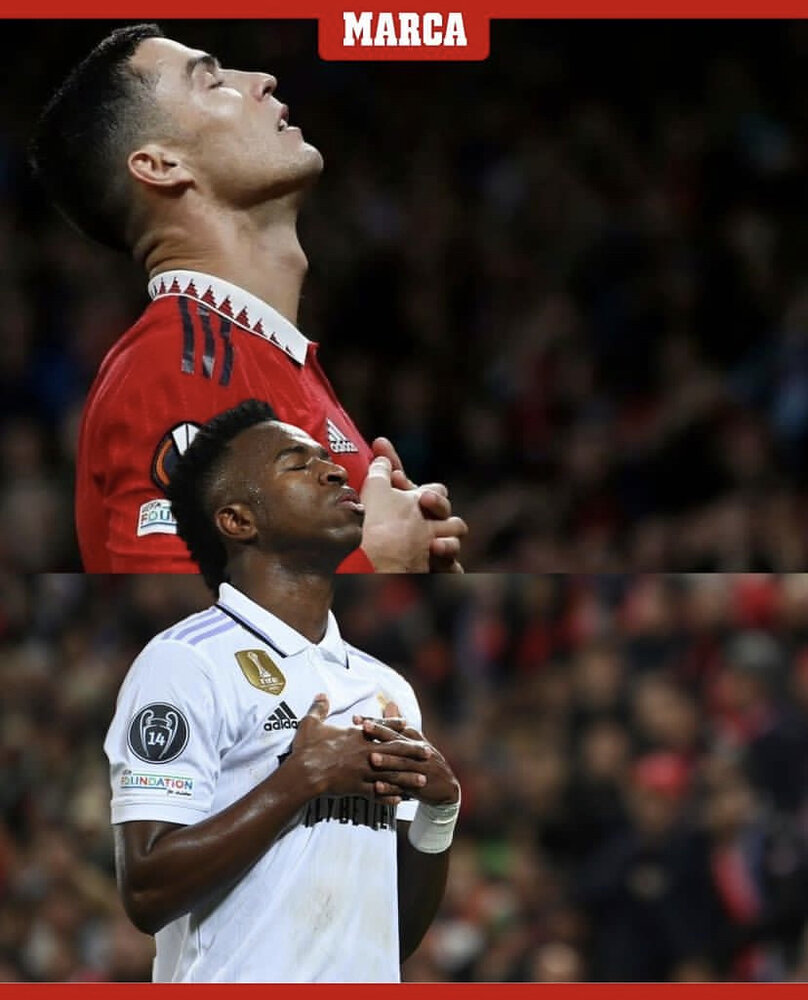 عکس | تکرار حرکت خاص رونالدو مقابل چشم دشمن