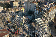 ببینید | تصاویر جدید از ریزش کنترل‌شده ساختمان‌های آسیب‌دیده در زلزله ترکیه