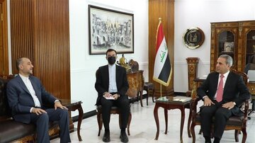 وزير الخارجية يلتقي رئيس مجلس القضاء العراقي الاعلى في بغداد