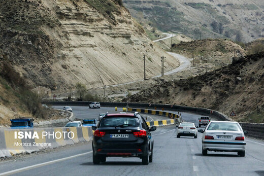 وضعیت ترافیکی و آبوهوایی جادههای کشور