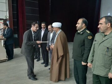 مراسم معارفه رییس جدید دادگستری پلدختر برگزار شد 