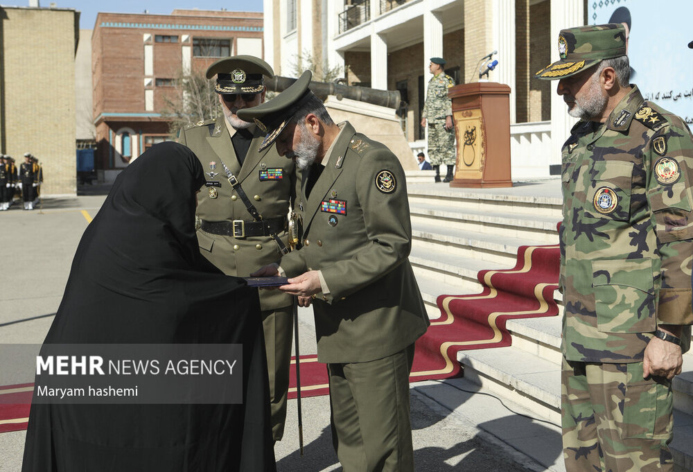 حضور متفاوت زنان در مراسم دانش‌آموختگان ارتش