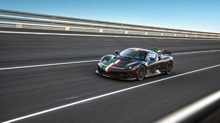 رکوردشکنی ابر ماشین ایتالیایی با سرعت موشک / عکس