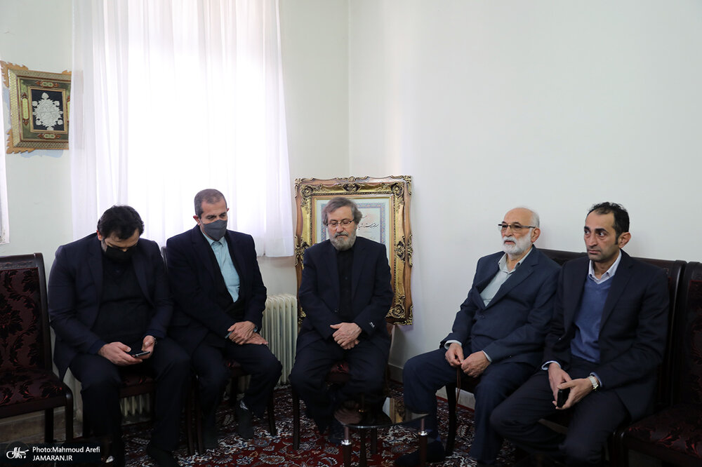 برگزاری مراسم تشییع همسر شهید مطهری در تهران / آنان که آمدند + عکسها 10