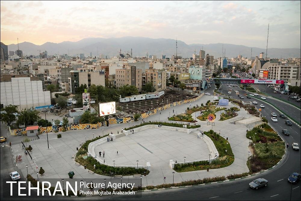 نام‌های فراموش‌شده یکی از میدان‌های معروف تهران/ عکس