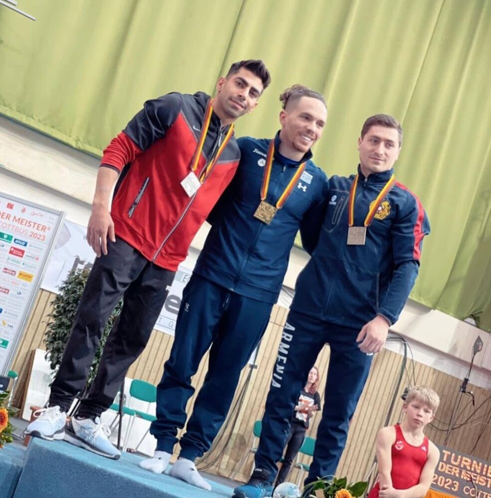 کسب مدال نقره جهان توسط ژیمناست ایرانی