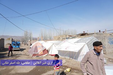 یک ماه پس از زمین‌لرزه شدید خوی