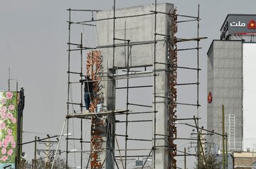 طراحی جدید میدان ۱۲ محرم شهرکرد 