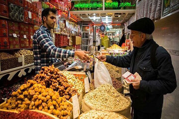 قیمت آجیل و خشکبار در آستانه شب عید