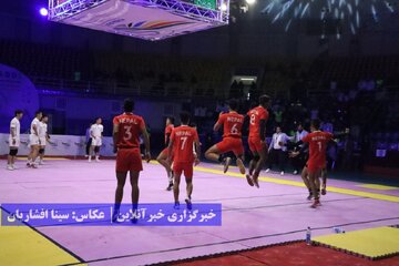 روز سوم کبدی قهرمانی جوانان جهان در ارومیه