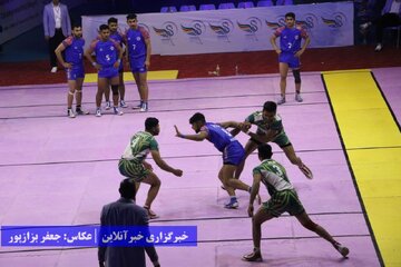 پایان روز چهارم کبدی قهرمانی جوانان جهان با اهدای مدال نپال و پاکستان