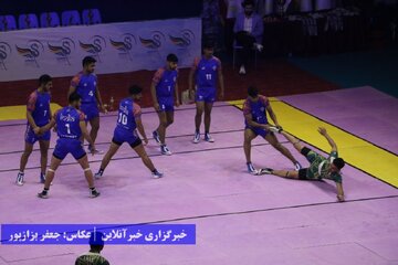 پایان روز چهارم کبدی قهرمانی جوانان جهان با اهدای مدال نپال و پاکستان