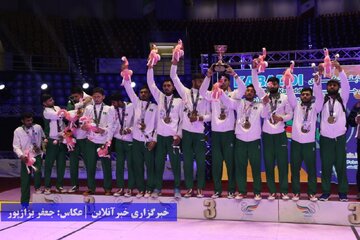 پایان روز چهارم کبدی قهرمانی جوانان جهان با اهدای مدال نپال و پاکستان