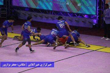 پایان روز چهارم کبدی قهرمانی جوانان جهان با اهدای مدال نپال و پاکستان