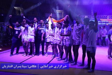 تصاویر | مسابقات کبدی قهرمانی جوانان جهان به پایان رسید