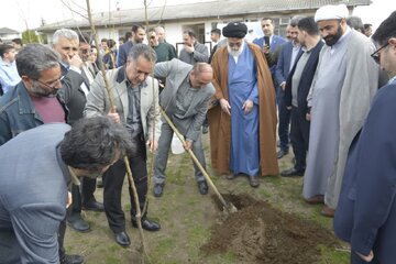 مراسم روز درختکاری در منطقه آزاد انزلی برگزار شد