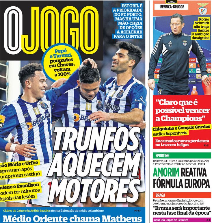 ادعای روزنامه پرتغالی: طارمی صد درصد آماده است