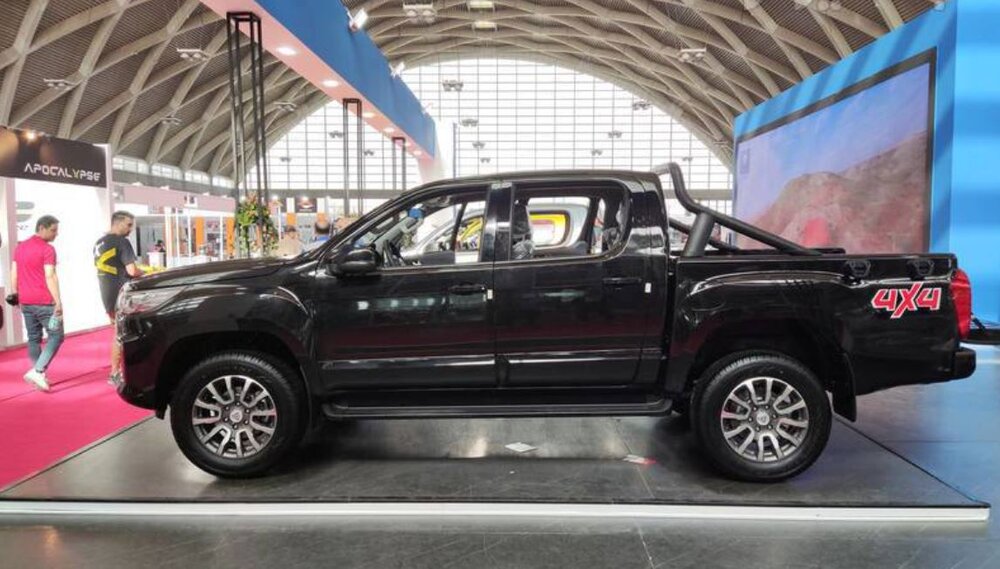 وانت جدید اتوماتیک ایران خودرو/ ترکیب چینی از دو وانت مشهور فورد و دوج/ عکس