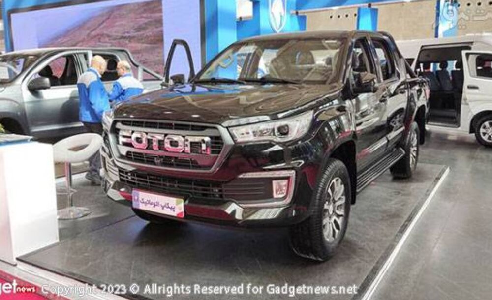 وانت جدید اتوماتیک ایران خودرو/ ترکیب چینی از دو وانت مشهور فورد و دوج/ عکس