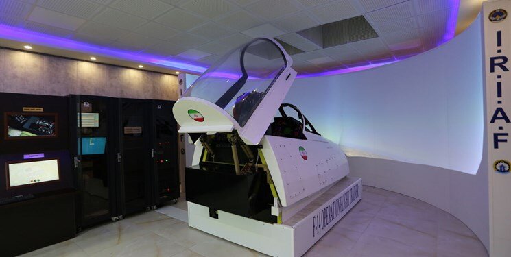 نخستین «شبیهساز ایرانی پرواز جنگنده F-۱۴» رونمایی شد+ عکس و مشخصات