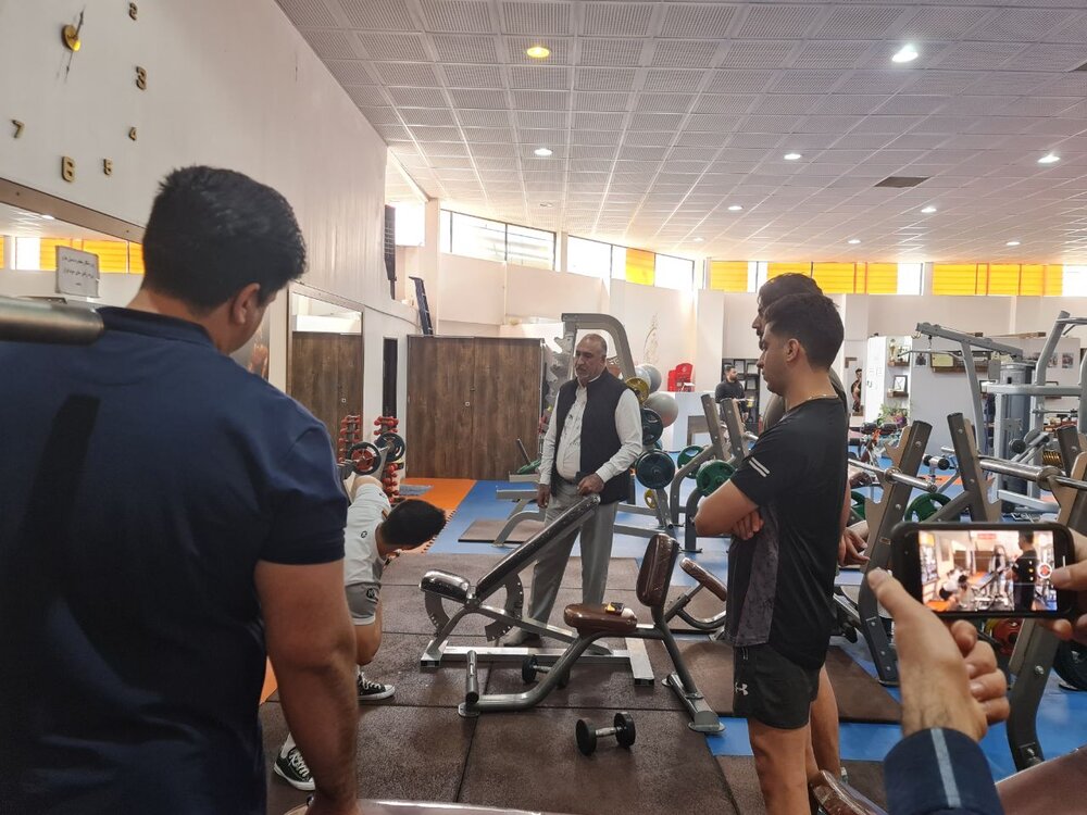 بازدید ریاست هیئت بدنسازی و پرورشاندام استان کرمان از آزمون عملی کلاس مربیگری درجه ۳ بدنسازی