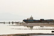 تصاویر | جاری شدن آب در رگ‌های دریاچه ارومیه