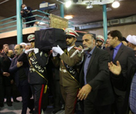 تشییع پیکر غفوری‌فرد در حسینیه جماران/ کدام چهره‌های سیاسی آمدند؟ + عکس‌ها 