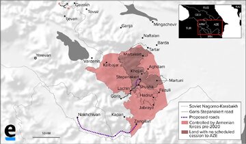 ایروان: جمهوری آذربایجان به کارخانه صنعتی ارمنستان تیراندازی کرد