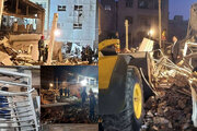 ببینید | جزئیات تازه از انفجار مرگبار ساختمان در تبریز