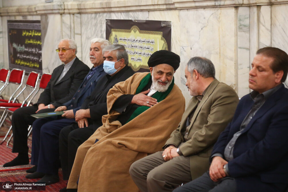  برگزاری مراسم ختم غفوری فرد در تهران  / چهره‌هایی سیاسی و ورزشی که آمدند + عکس