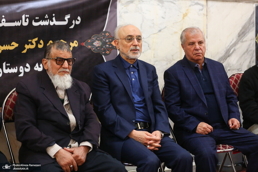  برگزاری مراسم ختم غفوری فرد در تهران  / چهره‌هایی سیاسی و ورزشی که آمدند + عکس
