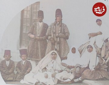 حرمسرای قاجار به روایت عکس‌های رنگی
