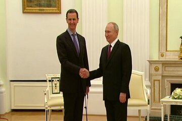 بوتين والأسد یجریان محادثات في الكرملين