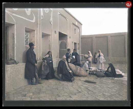 حرمسرای قاجار به روایت عکسهای رنگی