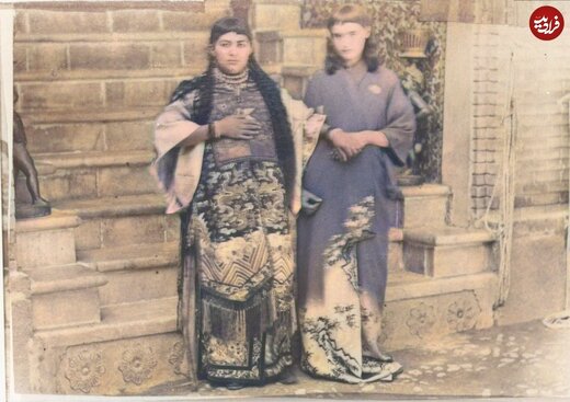 حرمسرای قاجار به روایت عکسهای رنگی