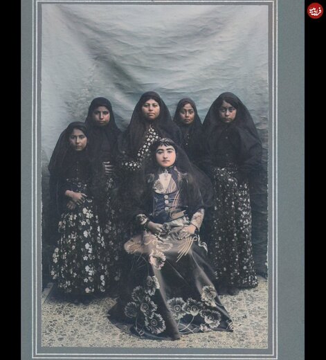 حرمسرای قاجار به روایت عکسهای رنگی