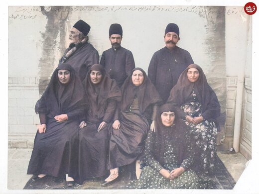 حرمسرای قاجار به روایت عکسهای رنگی