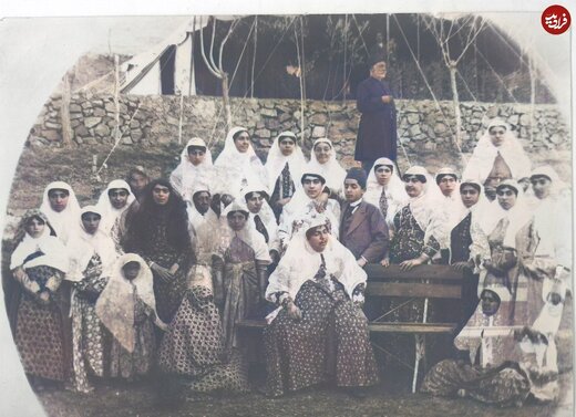 حرمسرای قاجار به روایت عکسهای رنگی