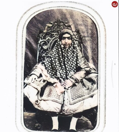 حرمسرای قاجار به روایت عکسهای رنگی