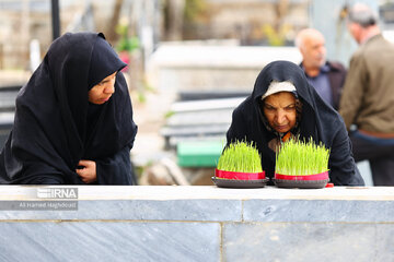 آخرین پنجشنبه سال در آرامستان‌های تبریز