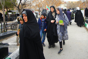 آخرین پنجشنبه سال در آرامستان‌های تبریز