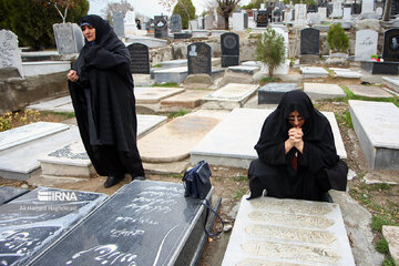 آخرین پنجشنبه سال در آرامستان‌های تبریز