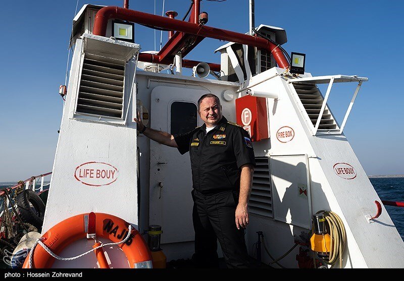 «استقبال» ناوهای ایران از ناو گروههای چین و روسیه در آبهای کشورمان+ عکسها