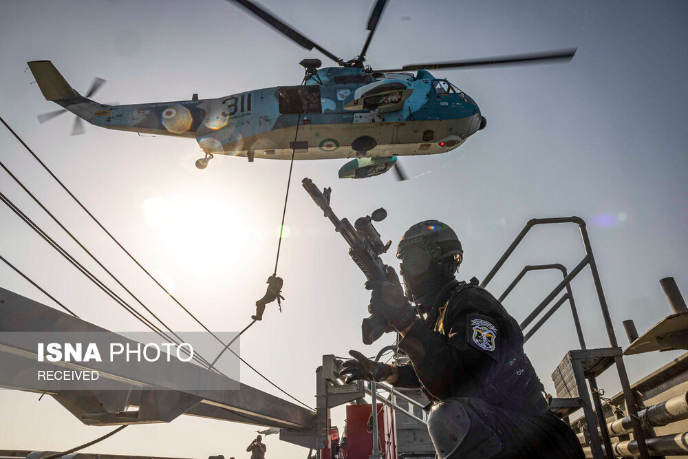 پایان رزمایش مرکب کمربند امنیت دریایی ۲۰۲۳ + عکس ها