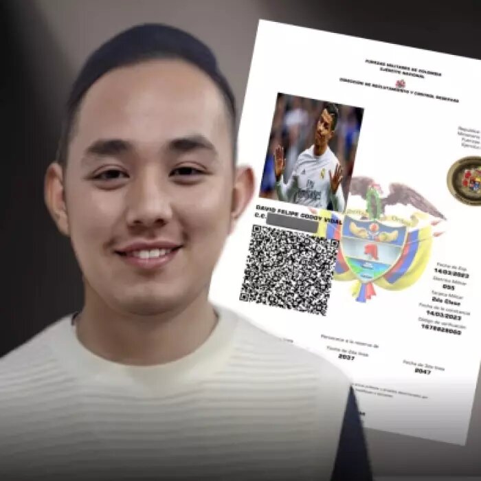 عکس| رونالدو در کلمبیا سربازی رفته!