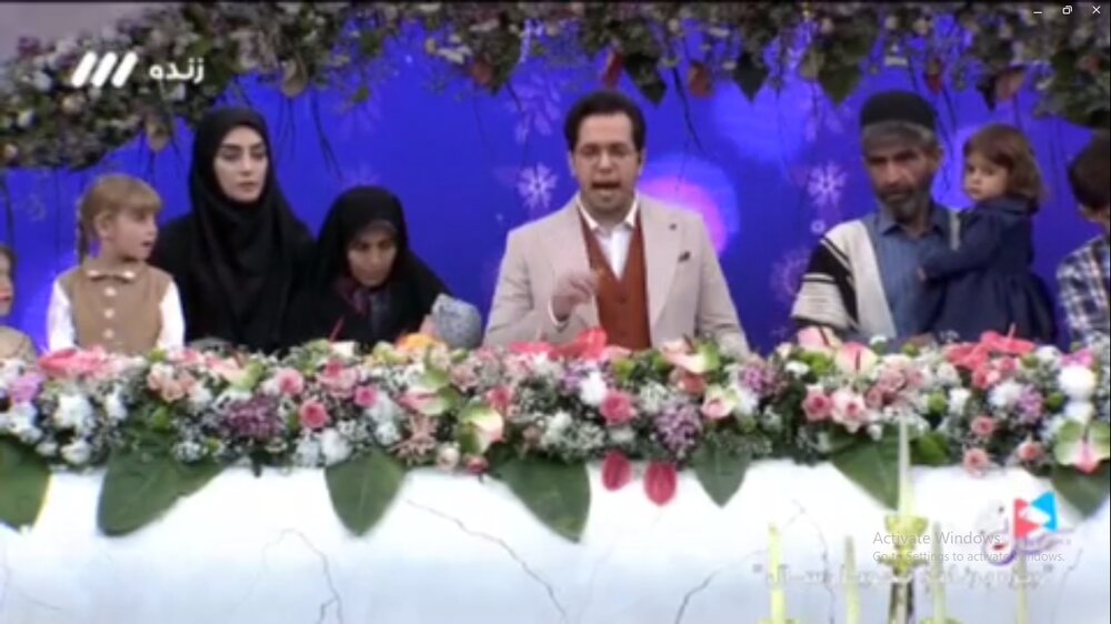 ببینید | حضور نوزاد 1/5 میلیاردی در ویژهبرنامه نوروز شبکه 3