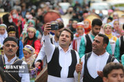 تصاویر | زنان و مردان در مراسم نوروزخوانی برای استقبال از بهار در ساری